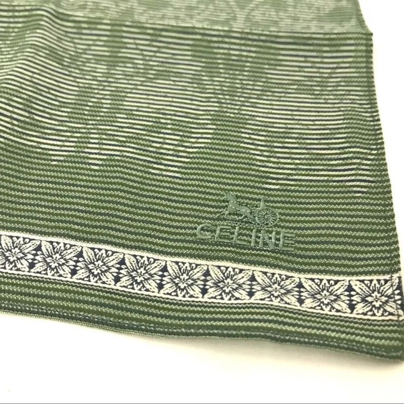 CELINE MultiColor Handkerchief 2 Pieces Set /6R1052 - Picture 7 of 8